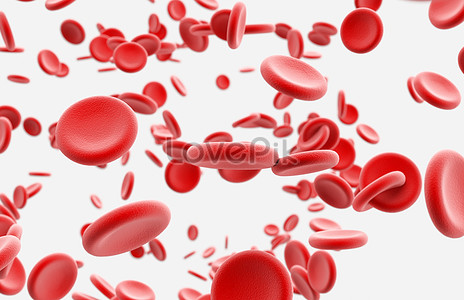 white blood cells background