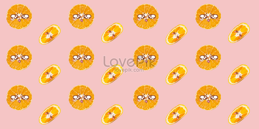 かわいいオレンジ色の配置イメージ クリエイティブ Id Prf画像フォーマットpsd Jp Lovepik Com
