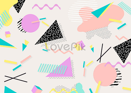 Geometric Curve Background Pattern PNG Transparent Background And ...