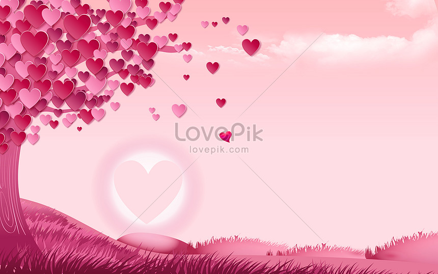 Beautiful Love Background Download Free Banner Background Image On Lovepik 400137800 2586