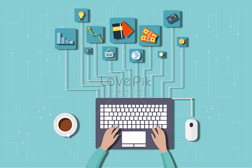 Network Interconnection Illustration Imagepicture Free Download