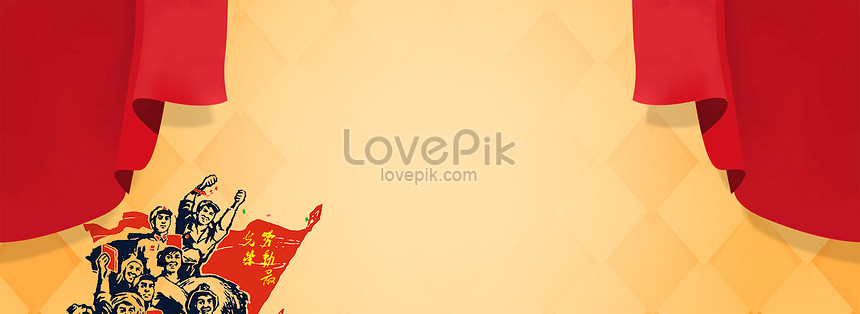 The Red Background Of The May Day Labor Day Download Free | Banner  Background Image on Lovepik | 400144294