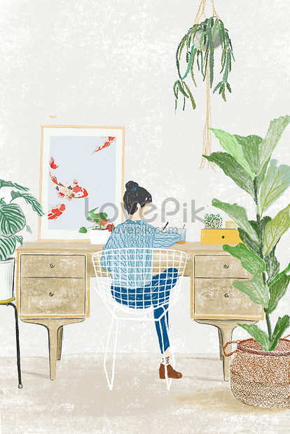 宿題の女の子をやって壁紙イメージ 図 Id Prf画像フォーマットpsd Jp Lovepik Com