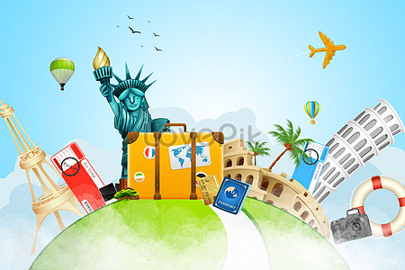 Tourism Background Images, HD Pictures For Free Vectors & PSD Download -  