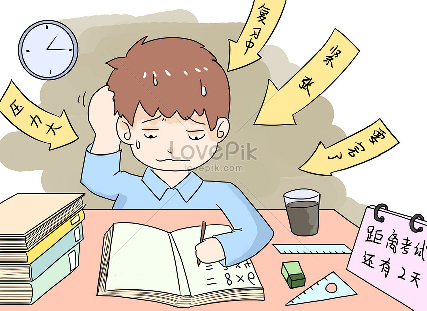 Class pressure comic illustration image_picture free download 400156019 ...