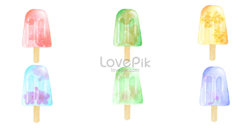 Color Figure Ice Lolly Illustrations Illustration Image Picture Free Download Lovepik Com