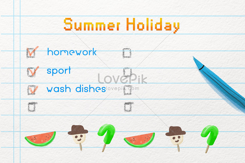 여름 방학 계획