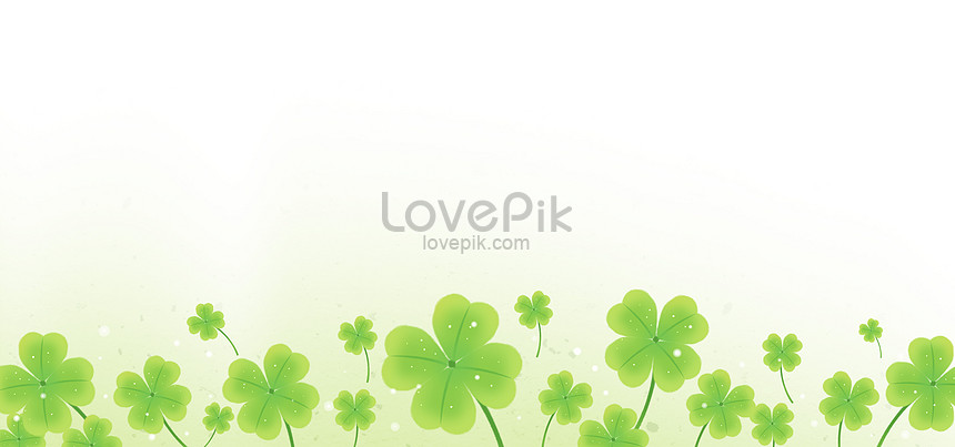 1 2 White Background Of Four Leaf Clover Backgrounds Image Picture Free Download 400166348 Lovepik Com