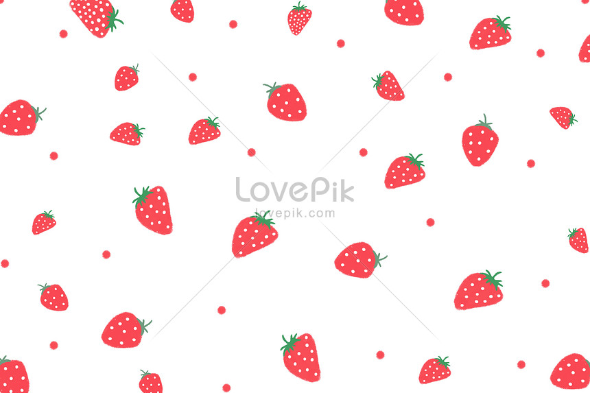 かわいいイチゴの背景イメージ 図 Id Prf画像フォーマットpsd Jp Lovepik Com