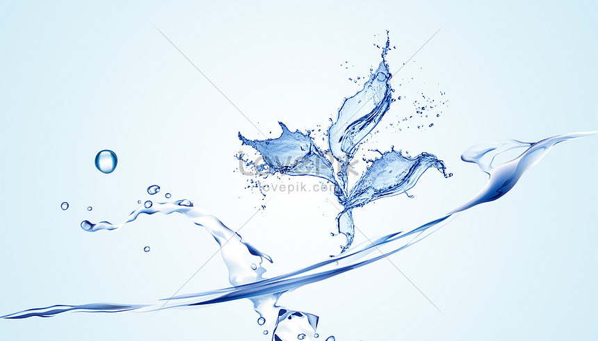 The Background Of Cool Water Flowers In Summer Creative Image Picture Free Download Lovepik Com