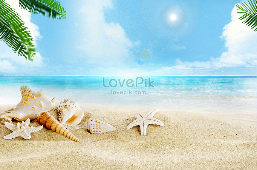 Hình Nền Bãi Biển Mùa Hè Nền Tải Về Miễn Phí, Hình ảnh mùa hè, bãi biển,  nền Sáng Tạo Từ Lovepik