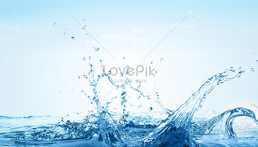 Summer Cool Water Background Creative Image Picture Free Download Lovepik Com