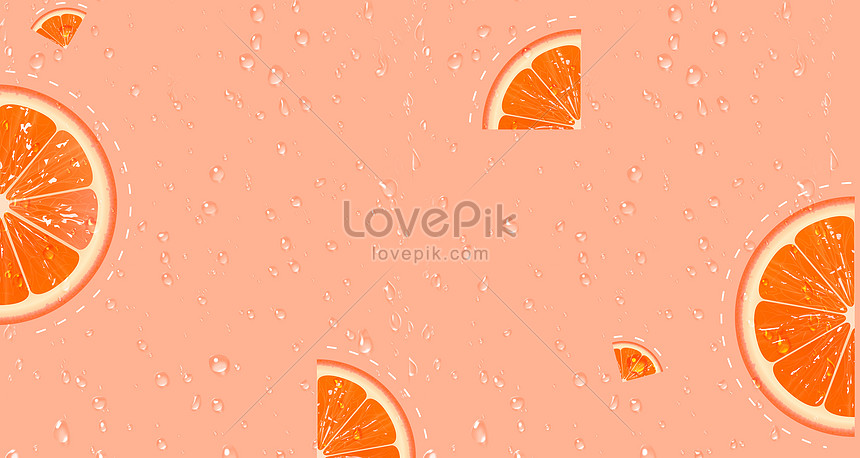 Hình Nền Orange Background Mát Lạnh Tải Về Miễn Phí, Hình ảnh cam, lạnh,  mùa hè Sáng Tạo Từ Lovepik