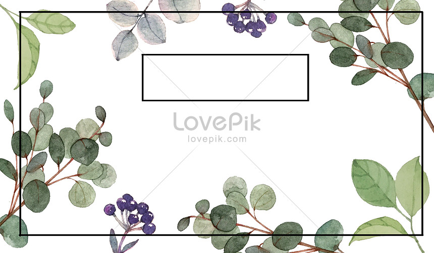 Hình Nền Cây Khung Nền, HD và Nền Cờ đẹp hoa cỏ, cây cối, màu nước để Tải  Xuống Miễn Phí - Lovepik