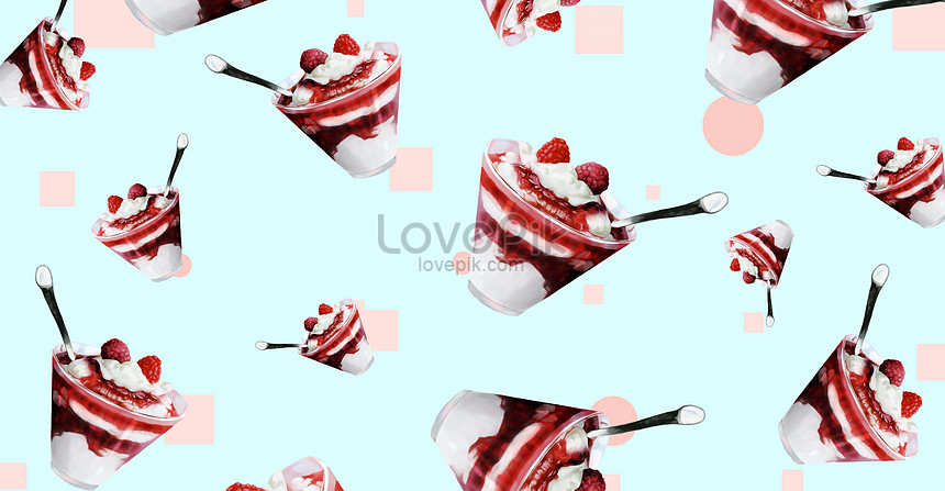夏の冷たい飲み物フルーツアイスクリームイラストイメージ 図 Id Prf画像フォーマットpsd Jp Lovepik Com