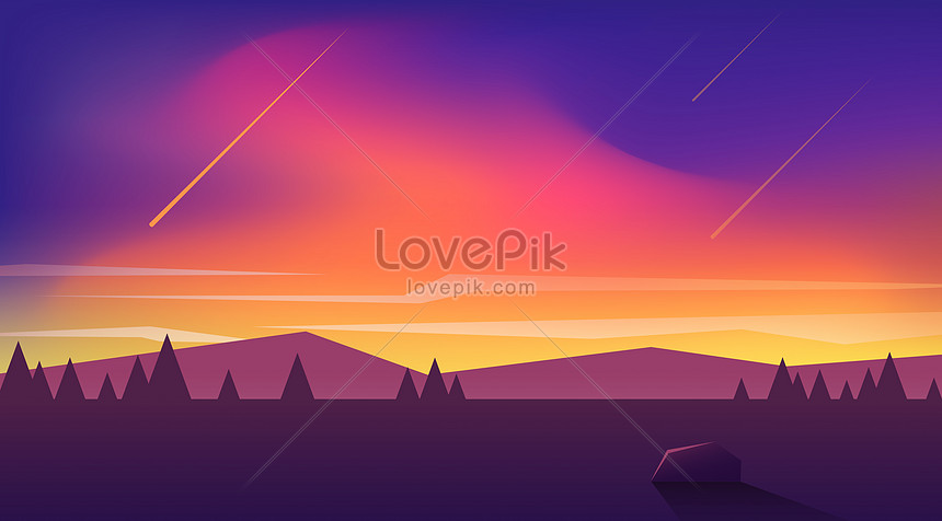 Beautiful Scenery Background Illustration Image Picture Free Download 400188343 Lovepik Com