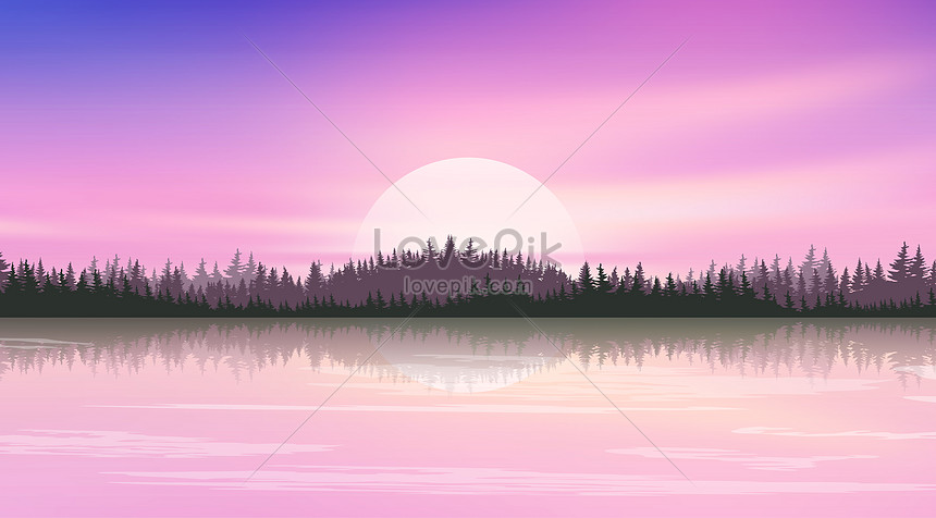 Beautiful scenery background illustration image_picture free download  
