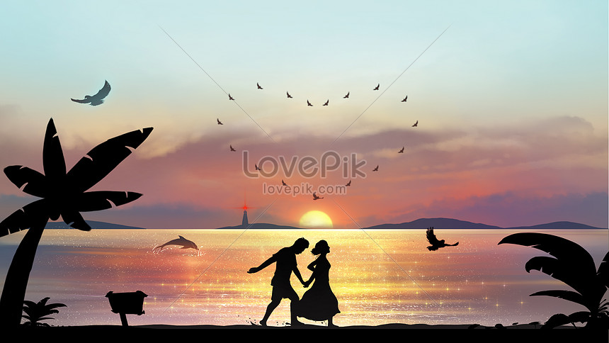 1080+ Gambar Romantis Pantai Gratis Terbaru