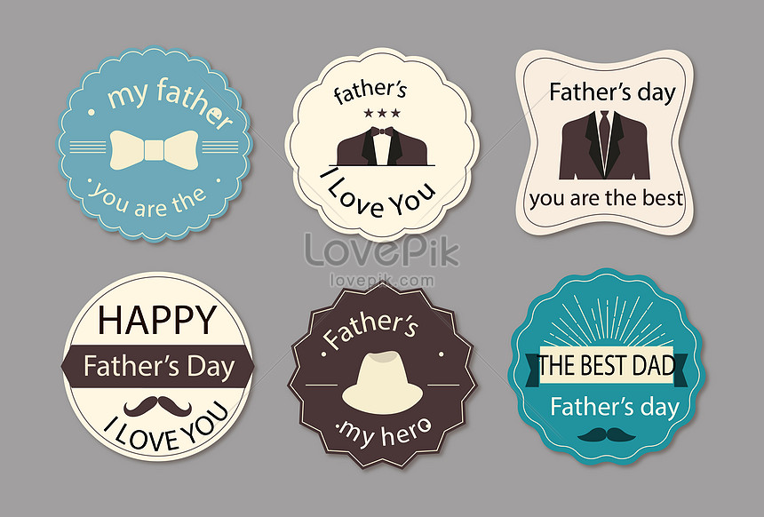 Hình ảnh Fathers Day Logo PNG Miễn Phí Tải Về - Lovepik