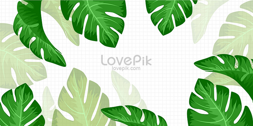 植物背景素材矢量插圖圖片素材 Ai圖片尺寸6000 3000px 高清圖片 Zh Lovepik Com