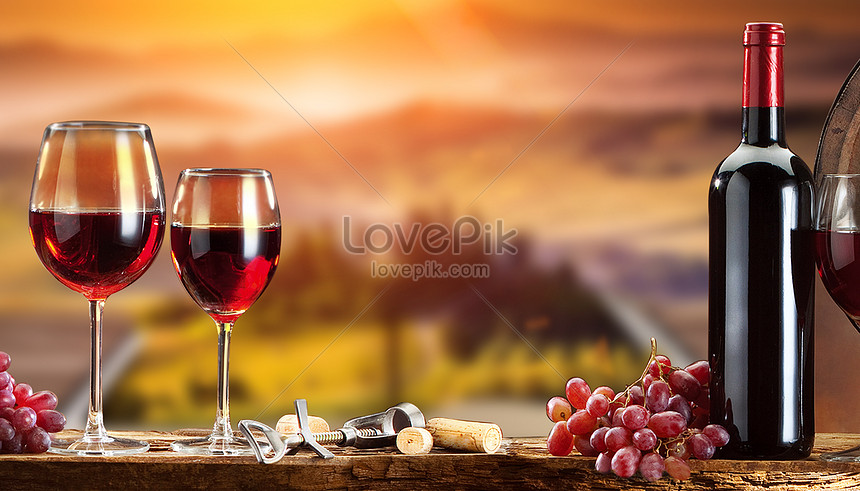 Red wine background creative image_picture free download  