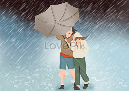 Rain illustration image_picture free download 400089907_lovepik.com