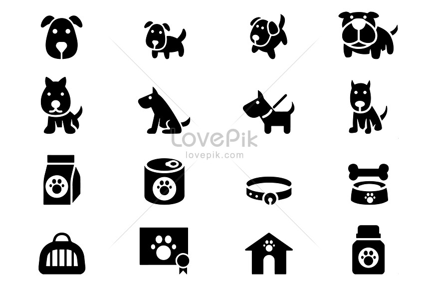ペット犬のアイコンイメージ グラフィックス Id Prf画像フォーマットai Jp Lovepik Com