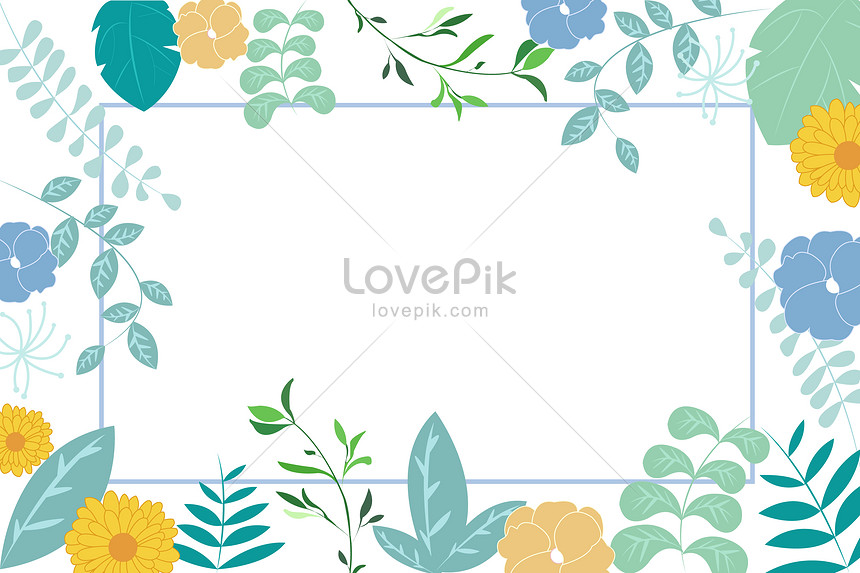 小清新植物花卉背景圖片素材 Eps圖片尺寸4500 3000px 高清圖片 Zh Lovepik Com