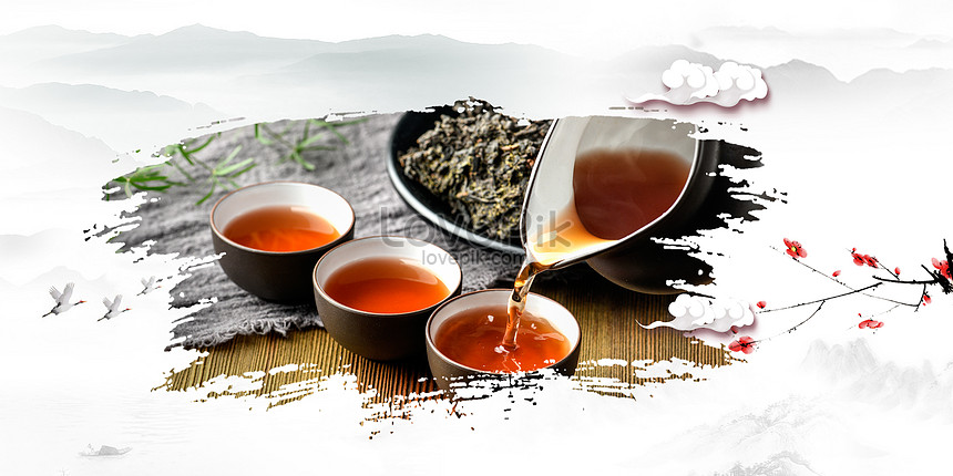 Tea background creative image_picture free download 