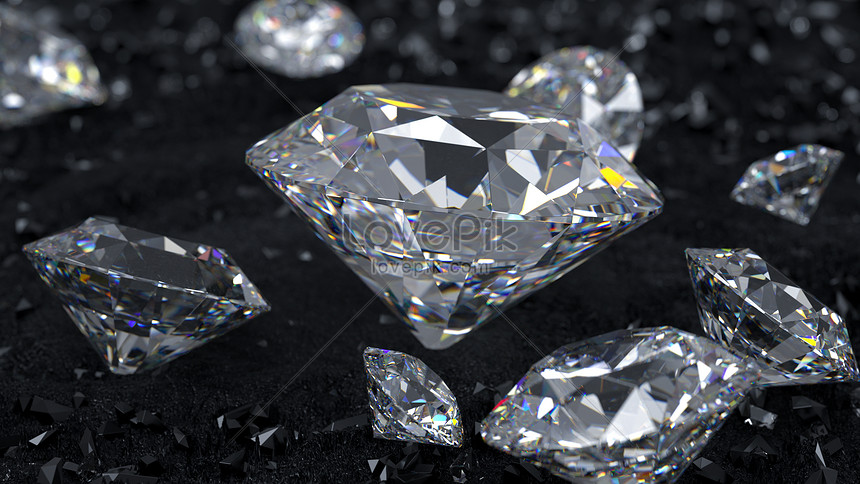 Kim Cương: Hãy cùng ngắm nhìn sự lấp lánh đầy thu hút từ những viên kim cương trong bức ảnh này. Chúng sẽ khiến bạn liên tưởng đến vẻ đẹp thượng lưu, quý phái và sang trọng của những bộ trang sức đính đá quý.