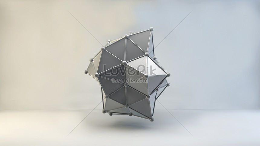 Abstract polygon scene creative image_picture free download 400419116 ...