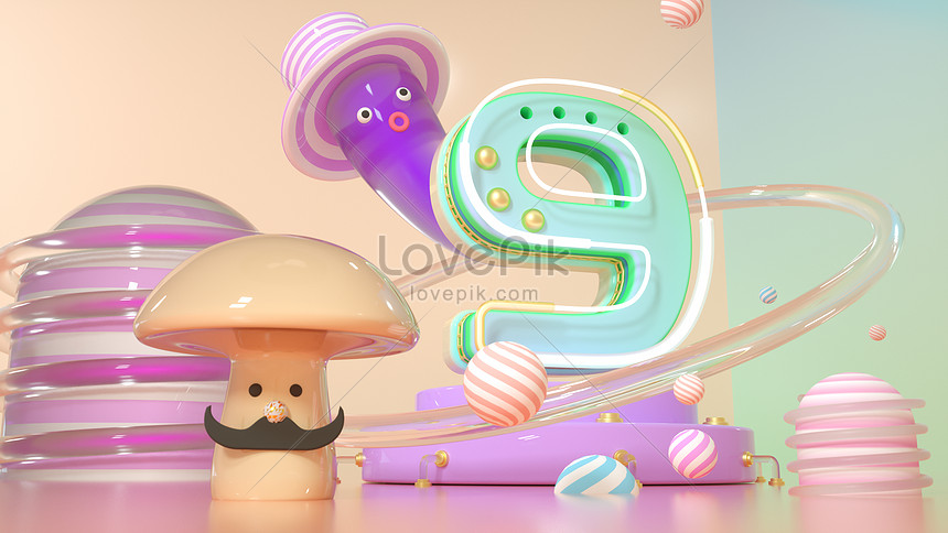 September Ruang Kartun Lucu Gambar Unduh Gratis Kreatif 400464472 Format Gambar C4d Lovepik Com