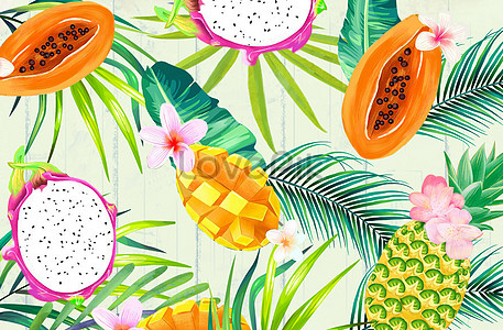 Tropical Fruit Background Images, HD Pictures For Free Vectors & PSD  Download 