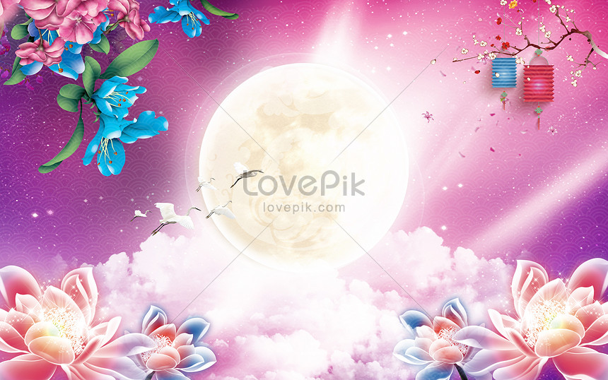 Mid Autumn Festival Poster Background Backgrounds Image Picture Free Download Lovepik Com