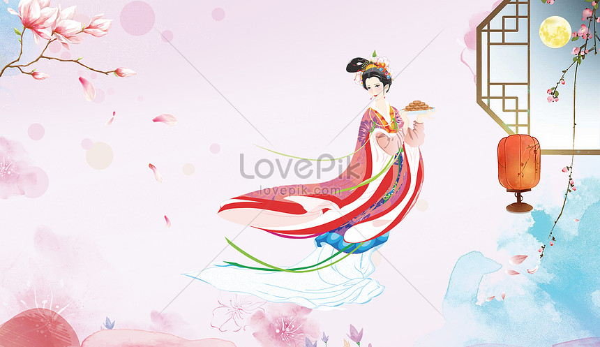 August fifteen mid autumn festival creative image_picture free download ...