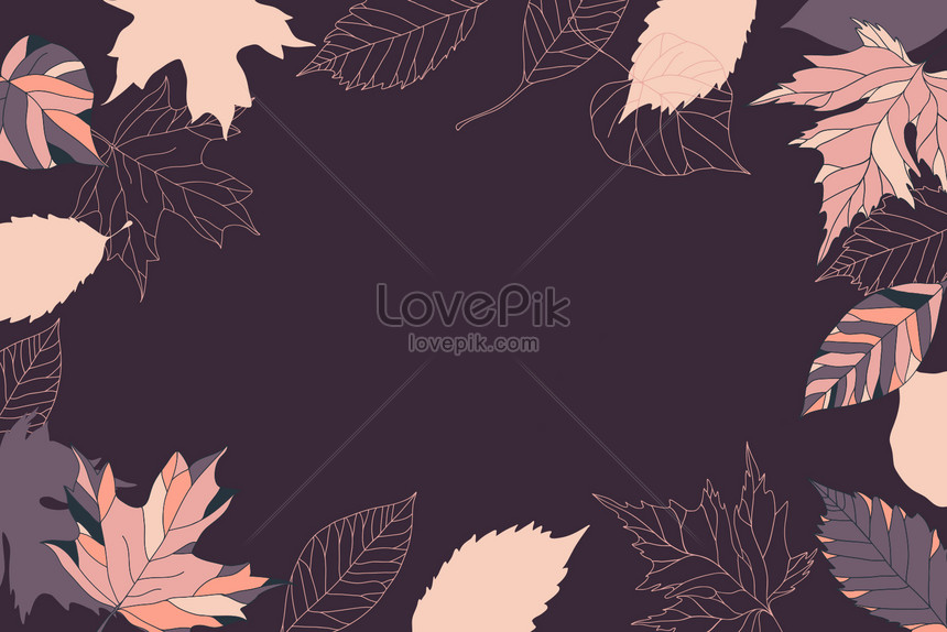 Green leaves material illustration image_picture free download ...