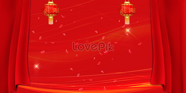 Red box, happy background creative image_picture free download  