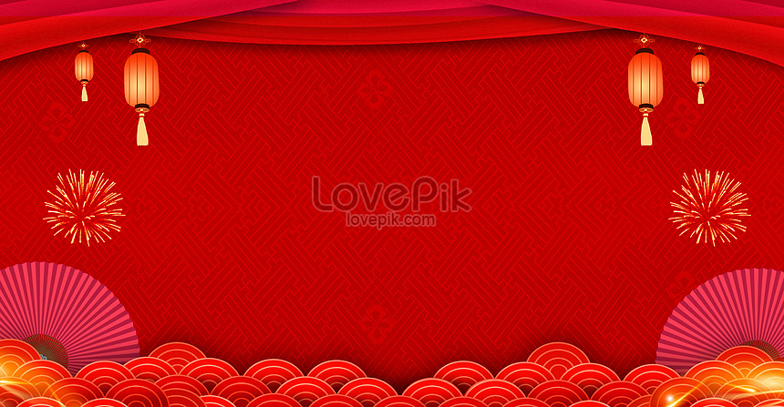 Red festival background creative image_picture free download 400947856 ...