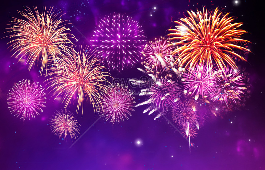 Creative fireworks scenes creative image_picture free download ...