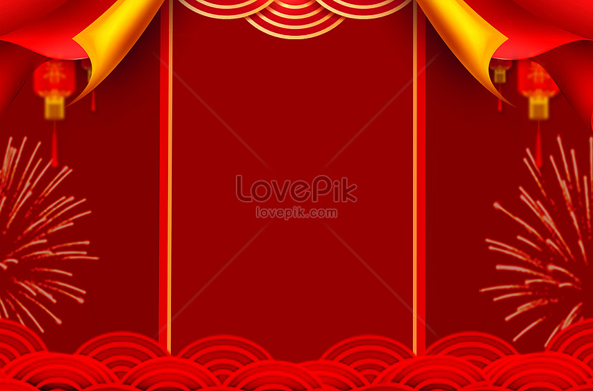 Red festival background creative image_picture free download  