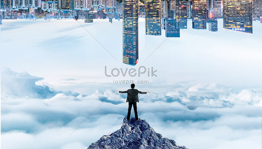 Business city background creative image_picture free download 400970939