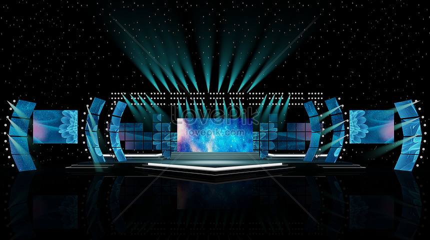 Stage space scene creative image_picture free download 401016337 ...