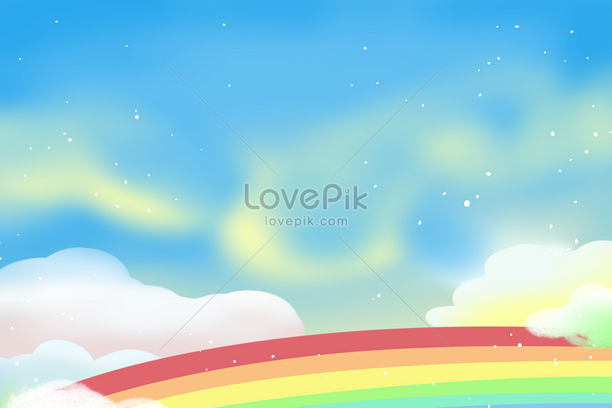 Rainbow Background Download Free | Banner Background Image on Lovepik |  401119215