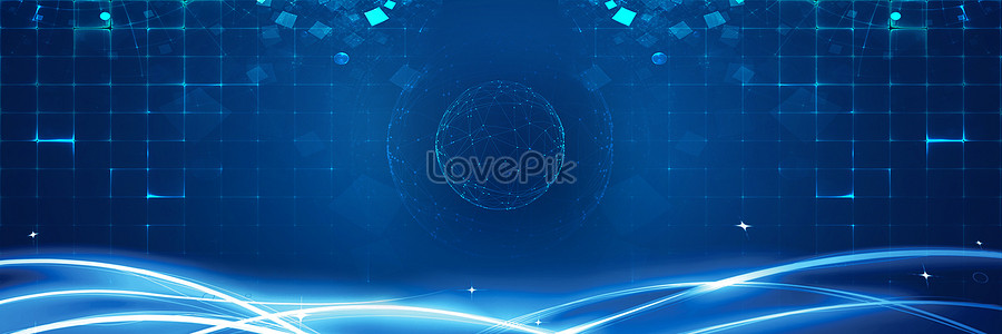 Blue technology background creative image_picture free download ...