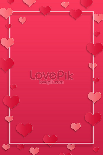Fondo Rojo Amor | HD Creativo antecedentes imagen descargar - Lovepik