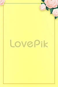 Download Yellow Border Background Creative Image Picture Free Download 401114929 Lovepik Com