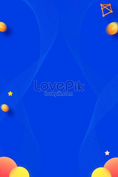 Blue geometric lines background creative image_picture free download  