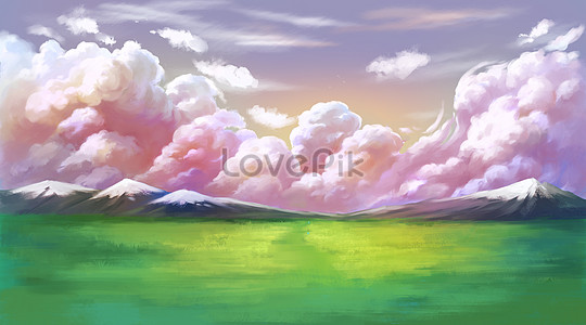 Clouds and sky background illustration image_picture free download  