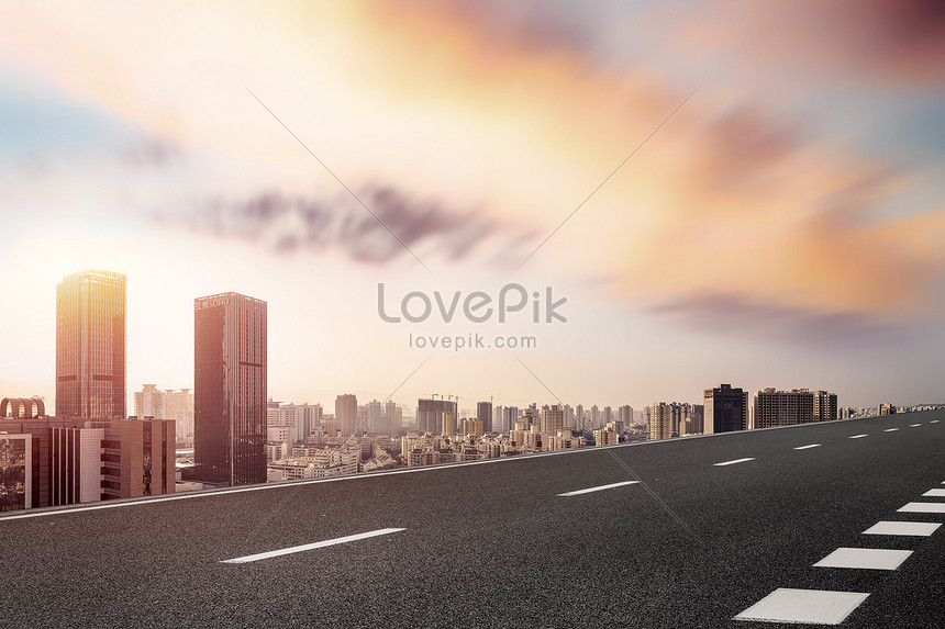 City road background creative image_picture free download  