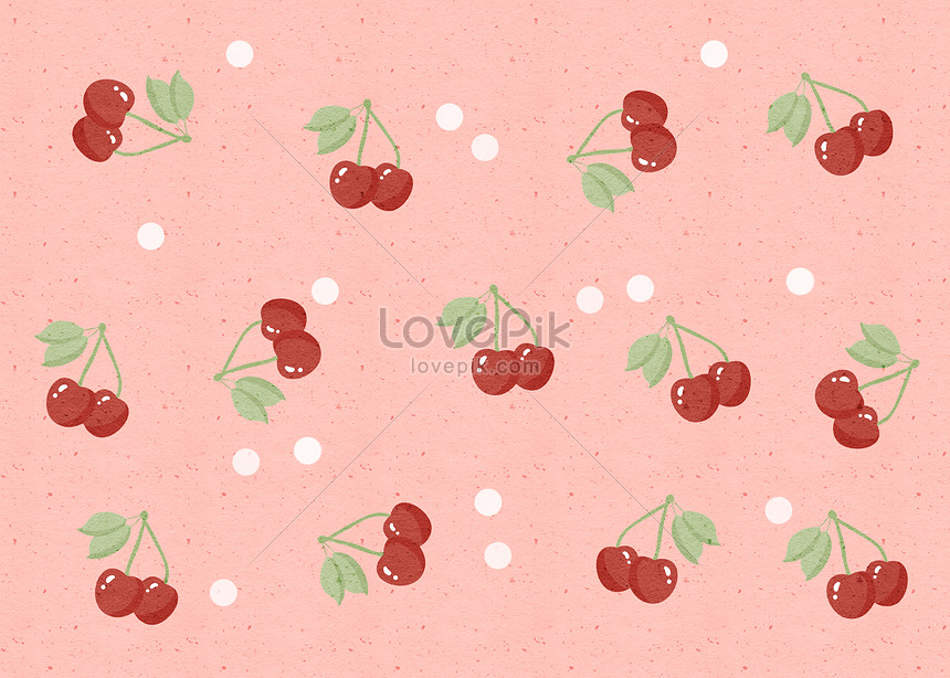 Small fresh summer fruit background illustration image_picture ...